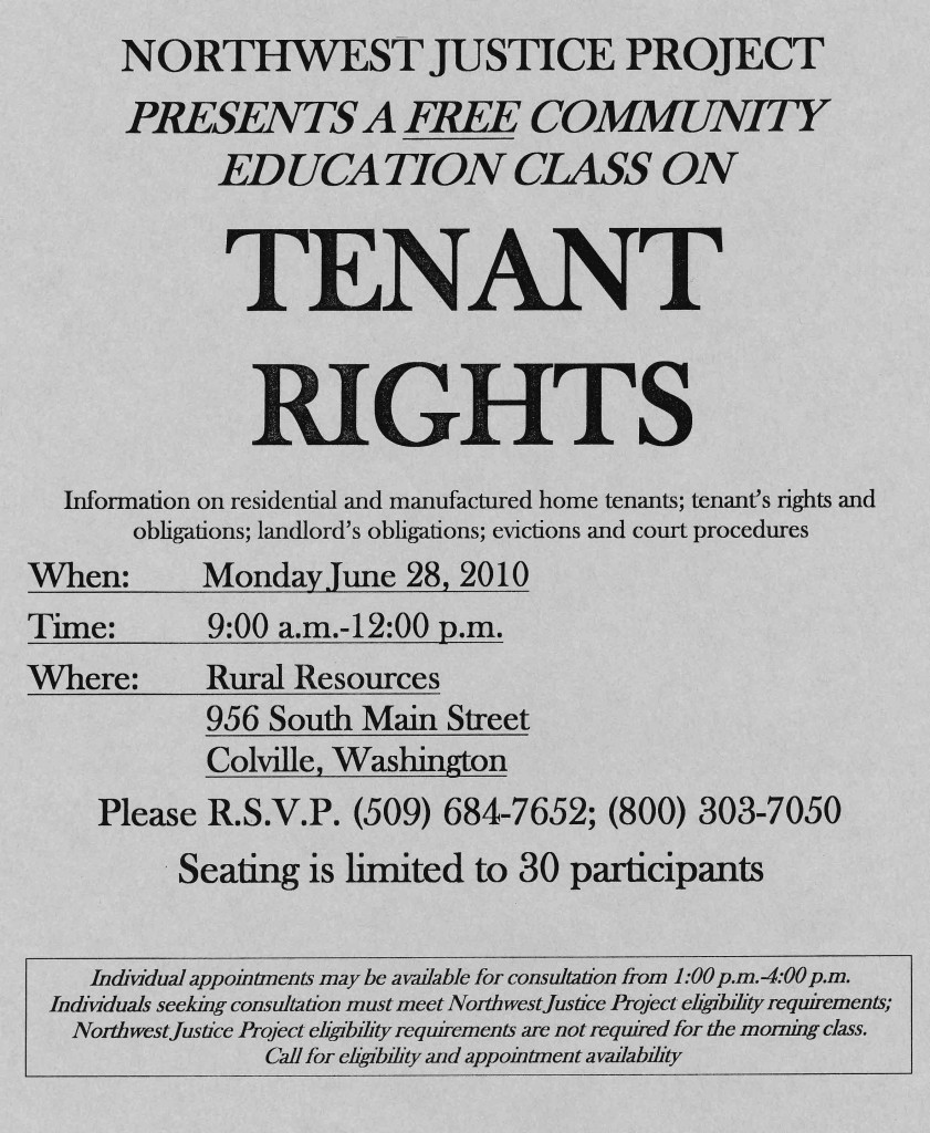 TENANT RIGHTS